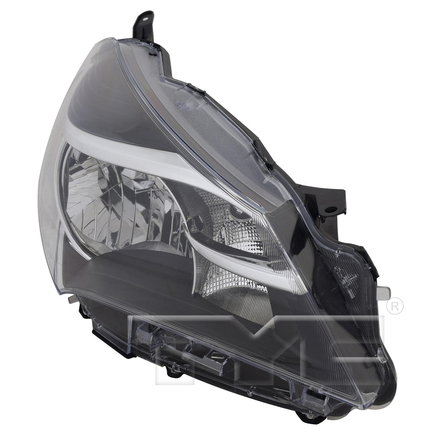 TYC 209625019 Headlight Assembly product image 4 of 6