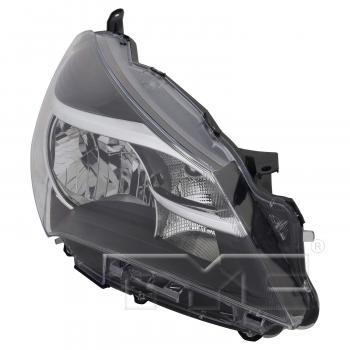 2017 Toyota Yaris Headlight Assembly Right TYC 209625019 image 4 of 4