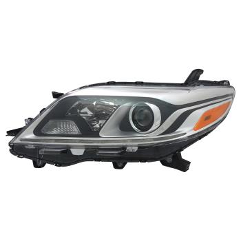2017 Toyota Sienna Headlight Assembly Left TYC 20962800 image 1 of 4