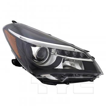 2017 Toyota Yaris Headlight Assembly Right TYC 209633019 image 1 of 4