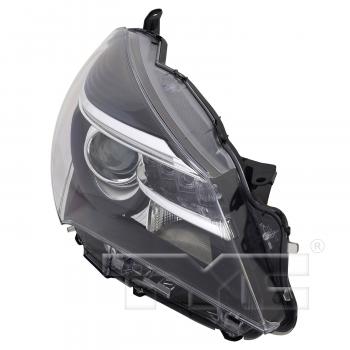 2017 Toyota Yaris Headlight Assembly Right TYC 209633019 image 4 of 4