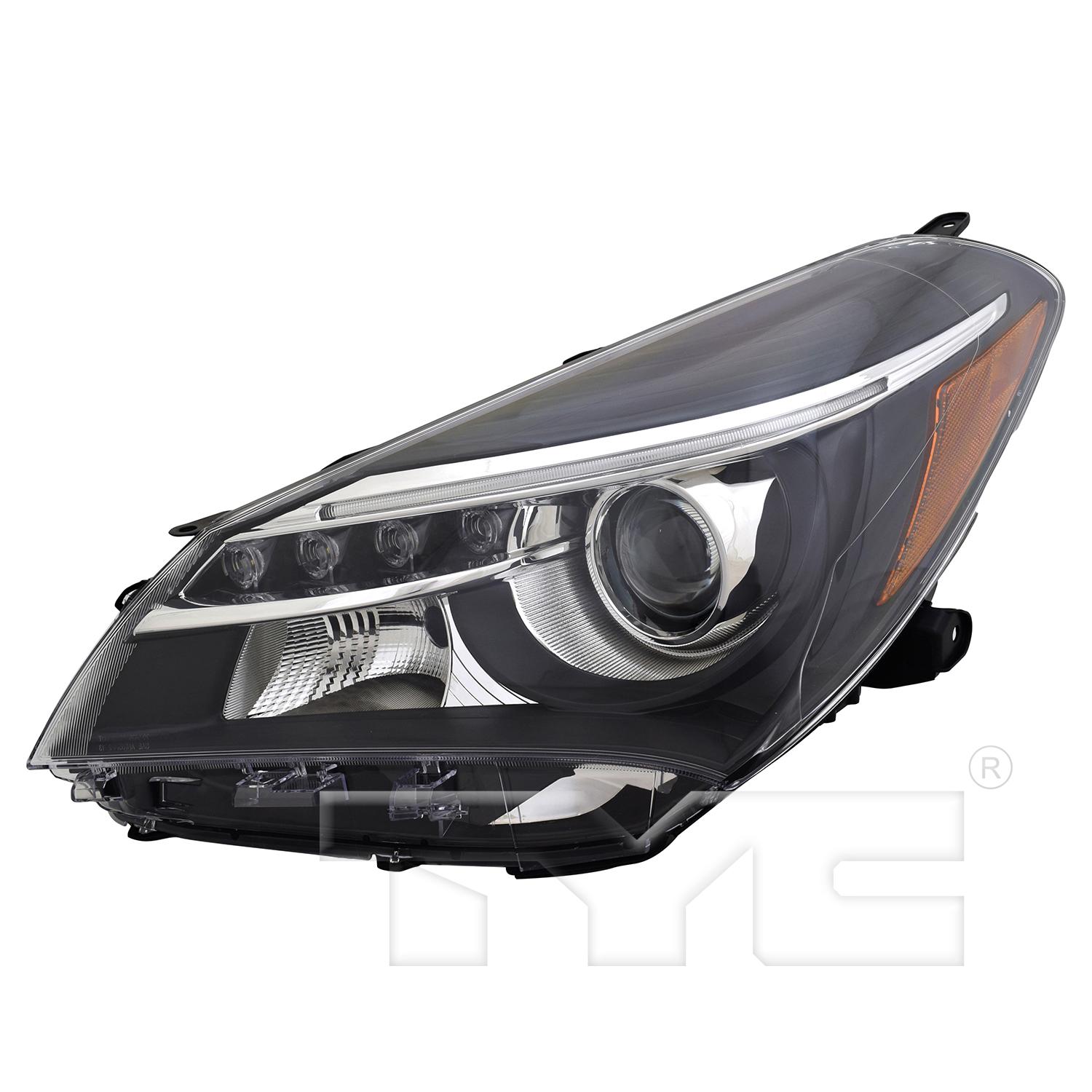 TYC 209634019 Headlight Assembly product image 1 of 6