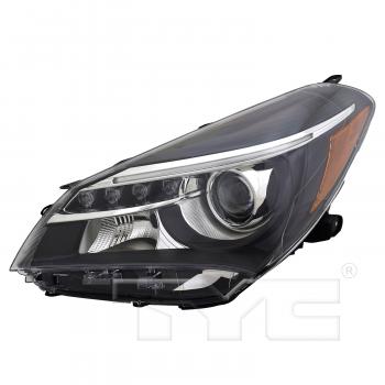 2017 Toyota Yaris Headlight Assembly Left TYC 209634019 image 1 of 4