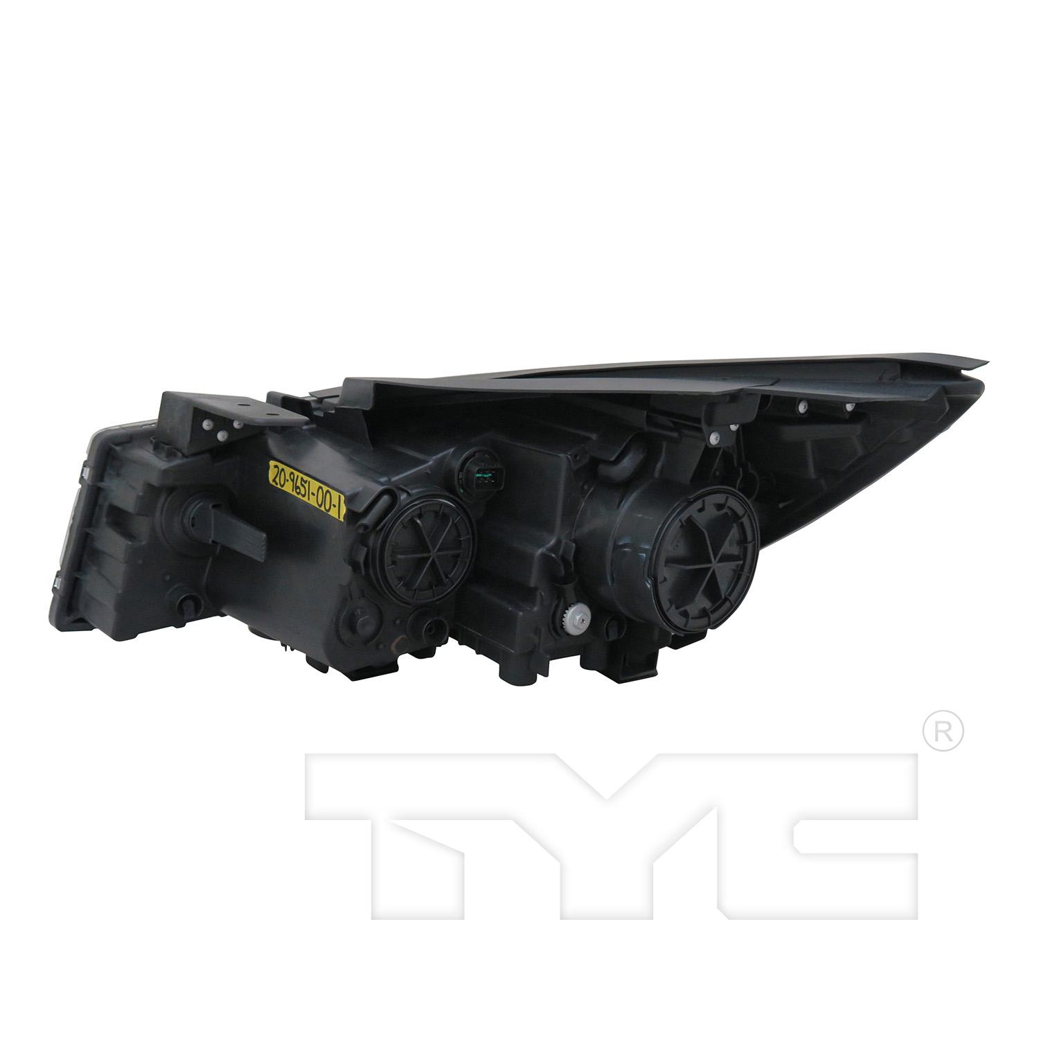 TYC 209651009 - Headlight Assembly TYC 209651009 Headlight Assembly product image 2 of 6
