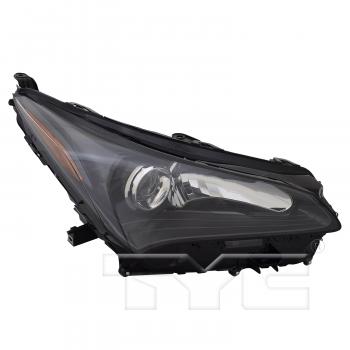 2016 Lexus NX200t Headlight Assembly Right TYC 209657919 image 1 of 4