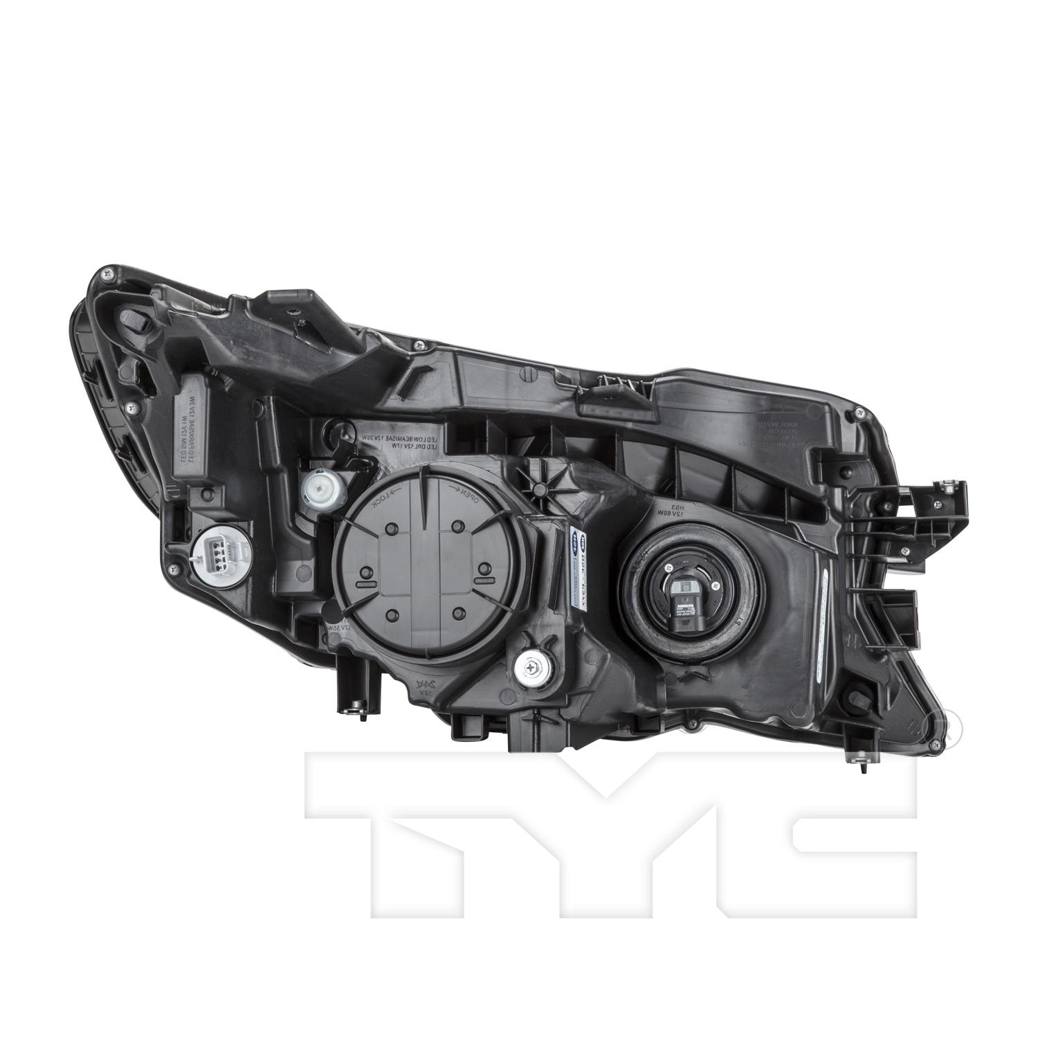 TYC 209716809 - Headlight Assembly TYC 209716809 Headlight Assembly product image 2 of 6