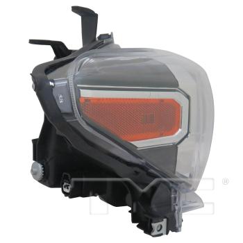 2016 Toyota Tacoma Headlight Assembly Right TYC 209749809 image 3 of 4