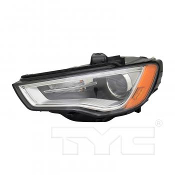 2016 Audi A3 Headlight Assembly Left TYC 209770019 image 1 of 4