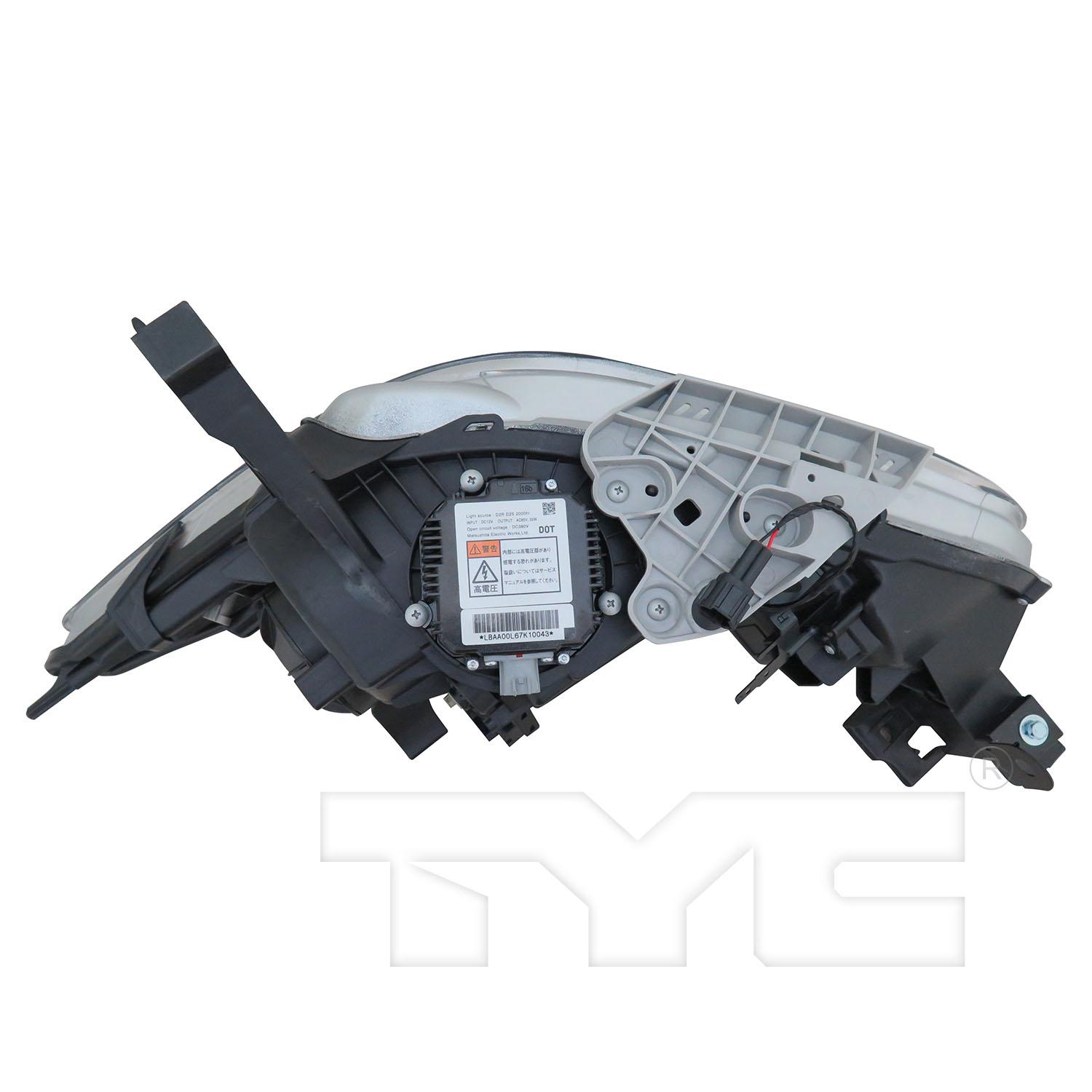 TYC 209771009 - Headlight Assembly TYC 209771009 Headlight Assembly product image 6 of 6