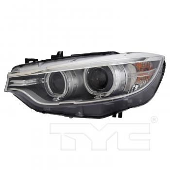 2015 BMW M3 Headlight Assembly Left TYC 20977491 image 1 of 4