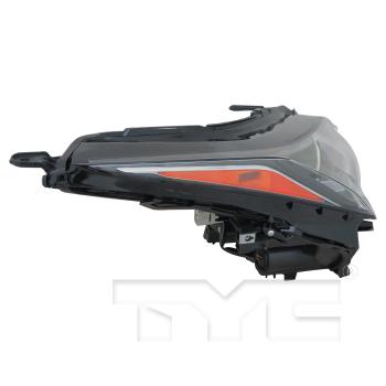 2018 Lexus RX350L Headlight Assembly Right TYC 20980300 image 3 of 4