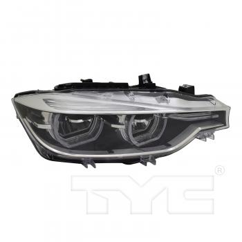 2016 BMW 328d Headlight Assembly Right TYC 20981790 image 1 of 4
