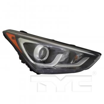 2018 Hyundai Santa Fe Sport Headlight Assembly Right TYC 209823009 image 1 of 4