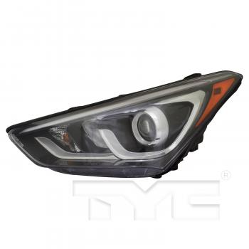 2018 Hyundai Santa Fe Sport Headlight Assembly Left TYC 209824009 image 1 of 4