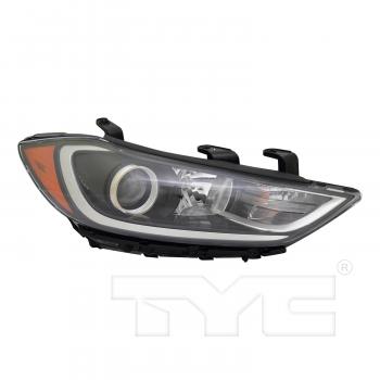 2018 Hyundai Elantra Headlight Assembly Right TYC 209825009 image 1 of 4