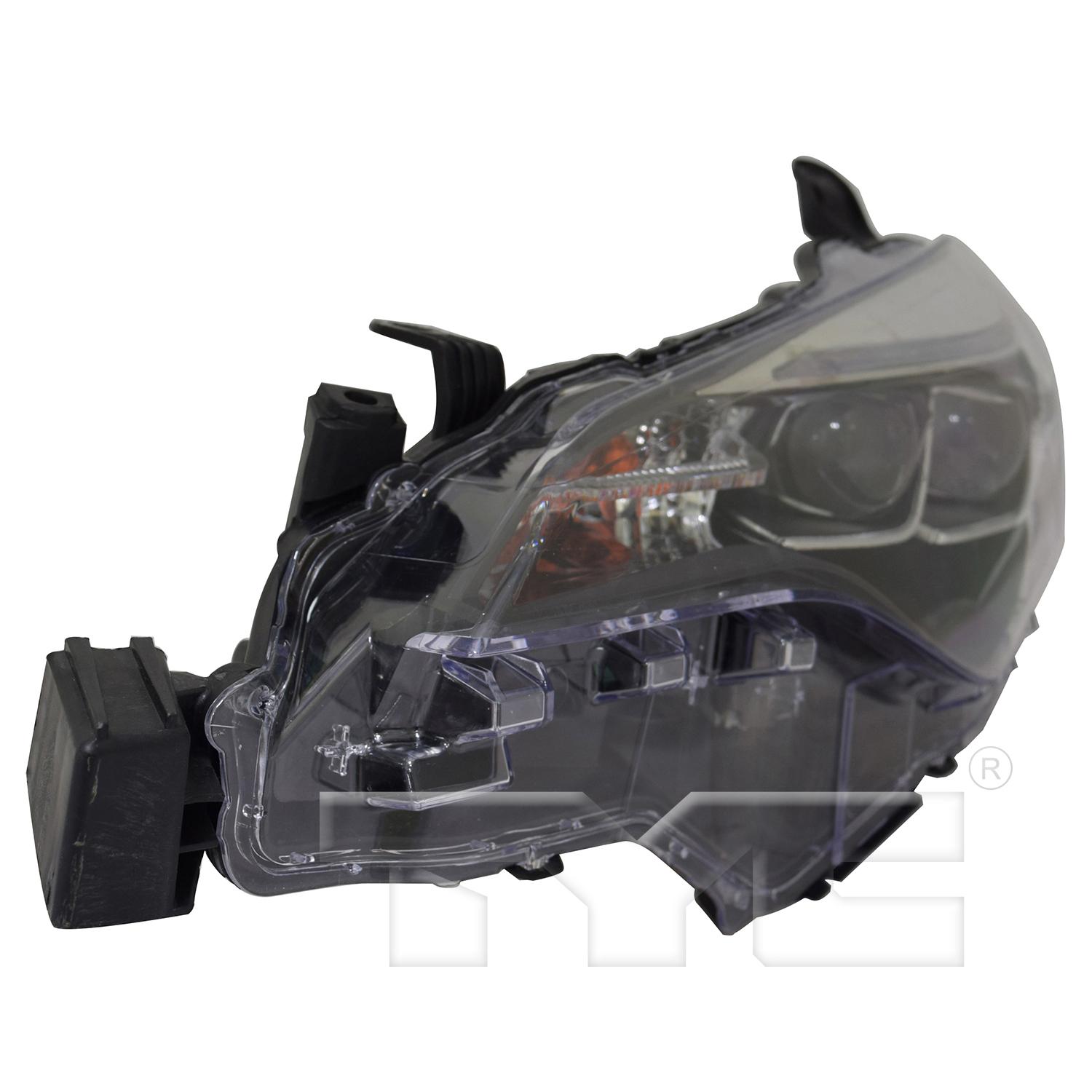 TYC 209884009 Headlight Assembly product image 4 of 6