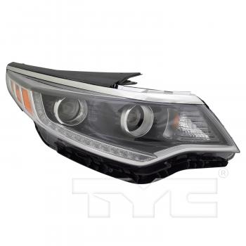 2017 Kia Optima Headlight Assembly Right TYC 20989300 image 1 of 4