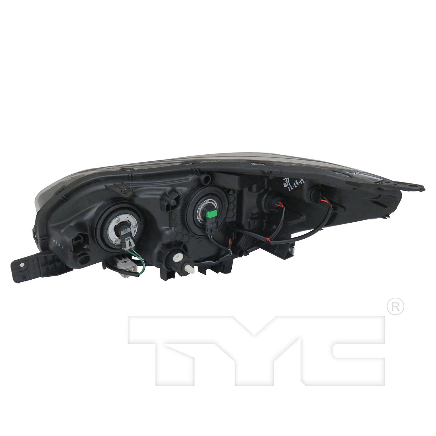 TYC 20993100 Headlight Assembly product image 5 of 12