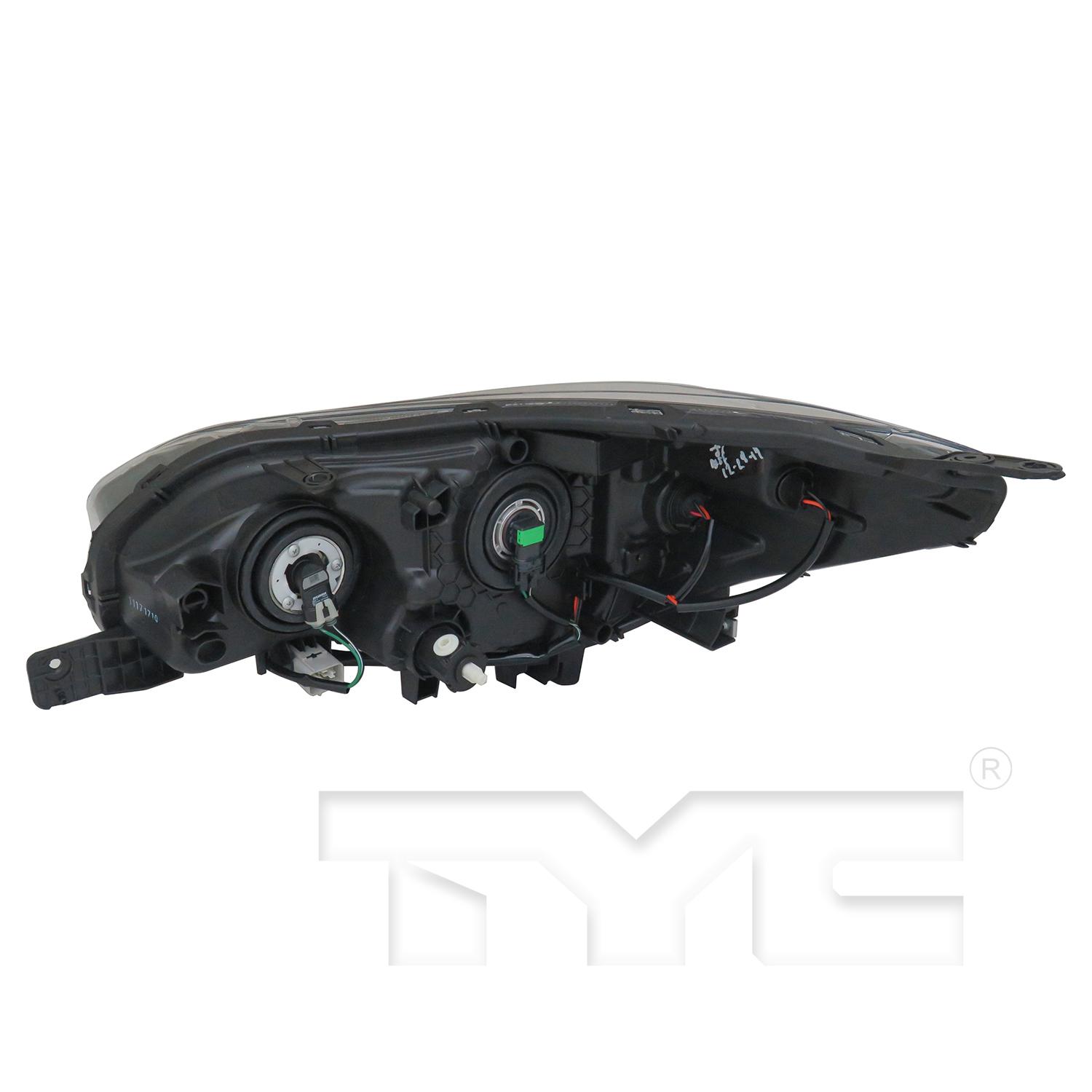 TYC 20993100 Headlight Assembly product image 11 of 12
