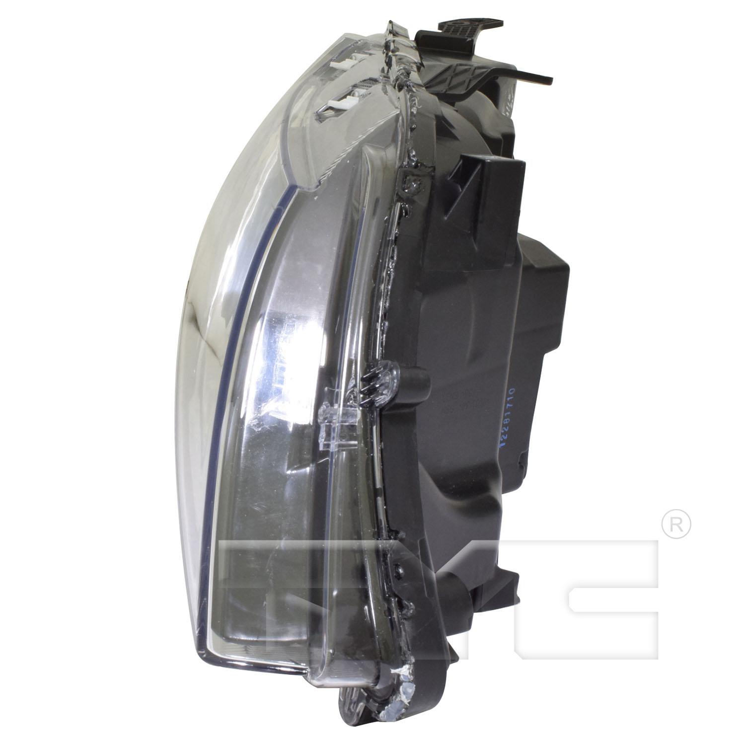 TYC 20996500 Headlight Assembly product image 4 of 6