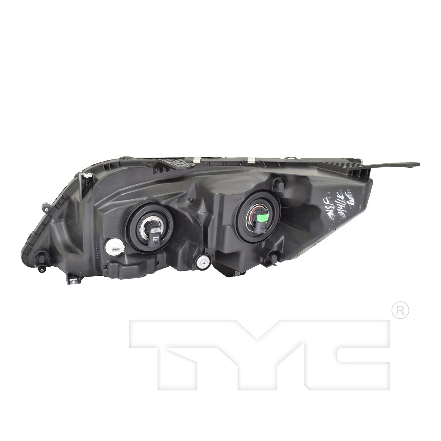 TYC 209965009 Headlight Assembly product image 2 of 6