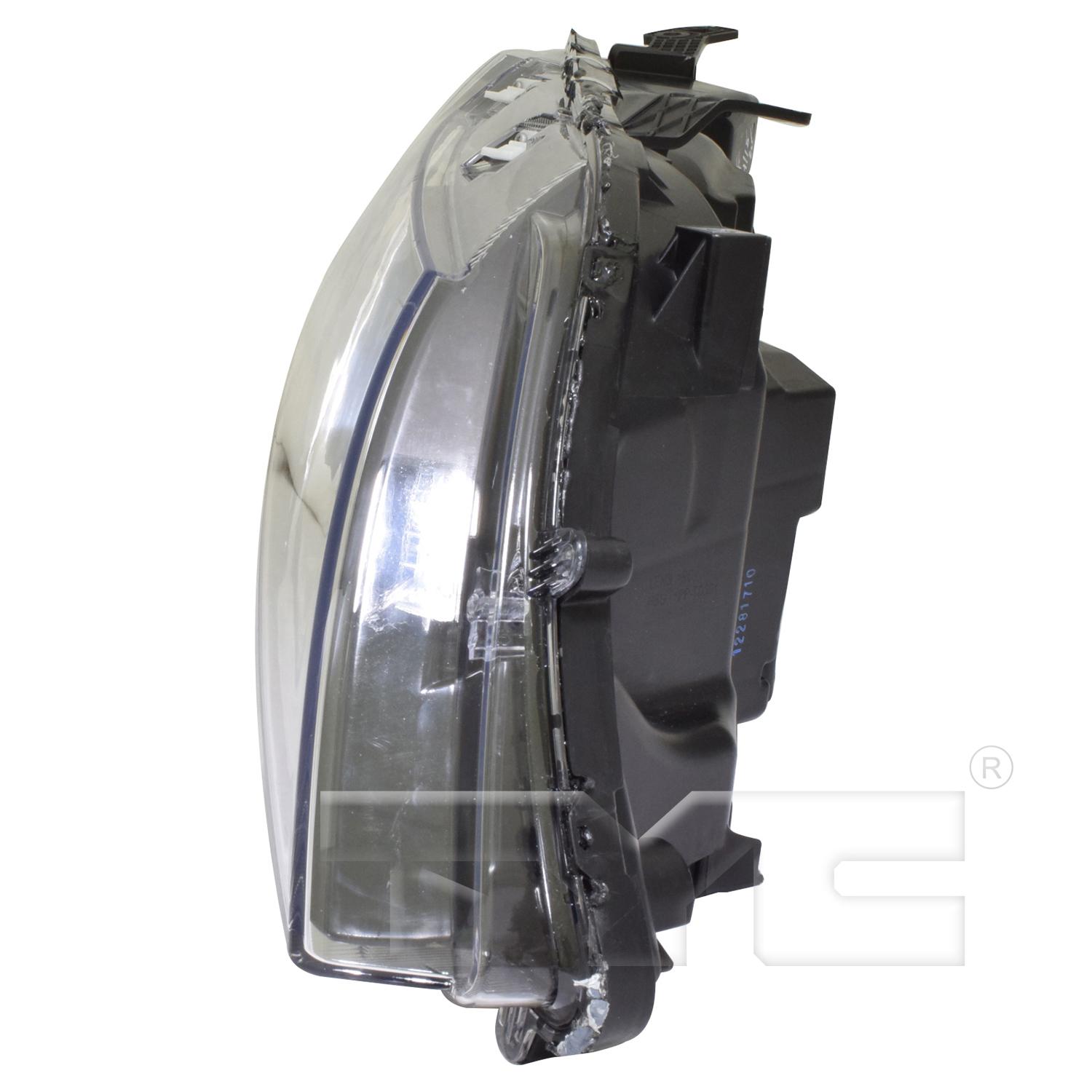 TYC 209965909 Headlight Assembly product image 4 of 6