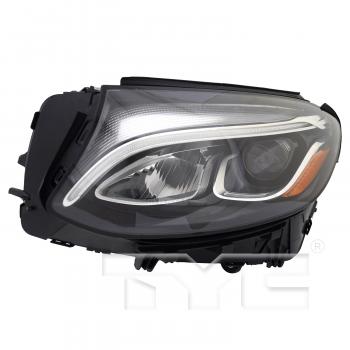2019 Mercedes-Benz GLC63 AMG Headlight Assembly Left TYC 20997400 image 4 of 4