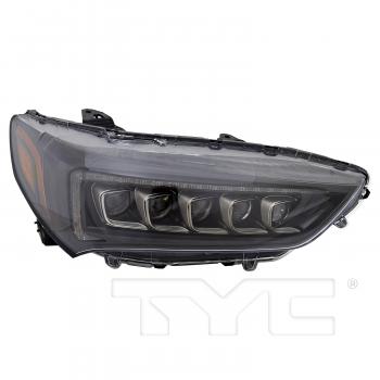 2019 Acura TLX Headlight Assembly Right TYC 20998790 image 1 of 4