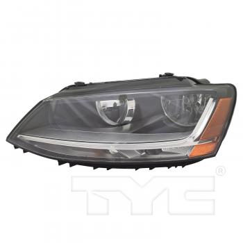 2015 Volkswagen Jetta Headlight Assembly Left TYC 20999000 image 1 of 4