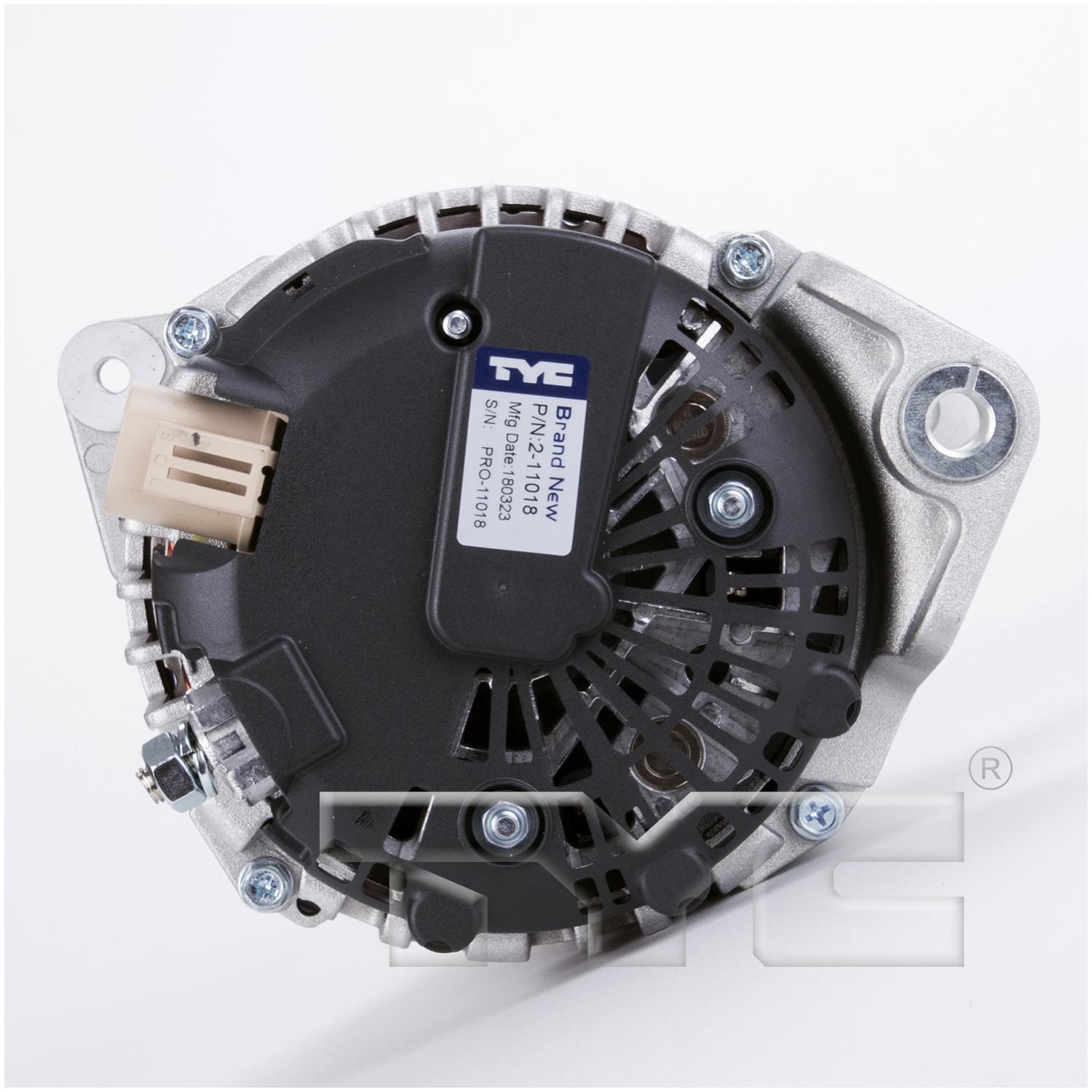 TYC 211018 - Alternator TYC 211018 Alternator product image 4 of 5