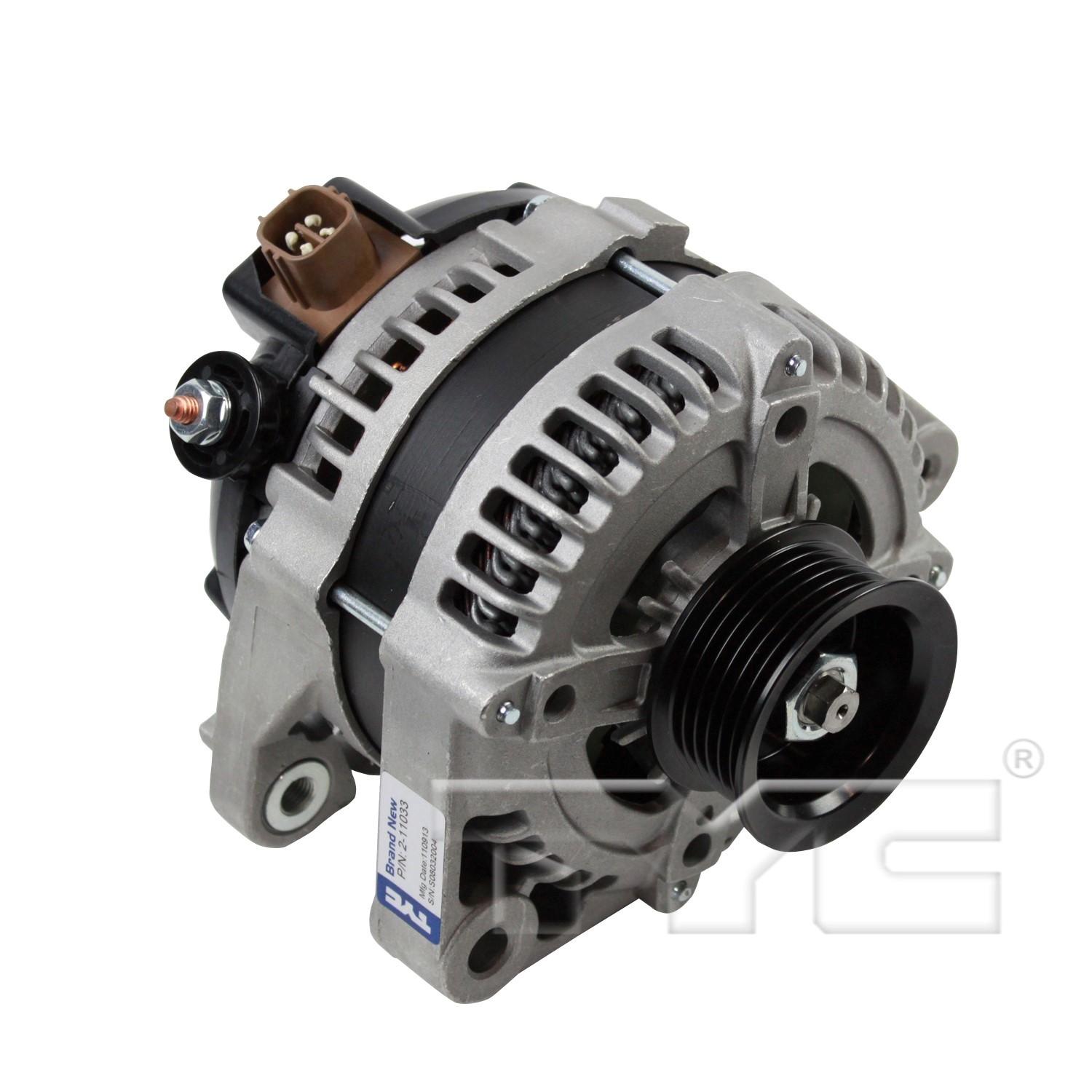 TYC 211033 - Alternator TYC 211033 Alternator product image 3 of 5