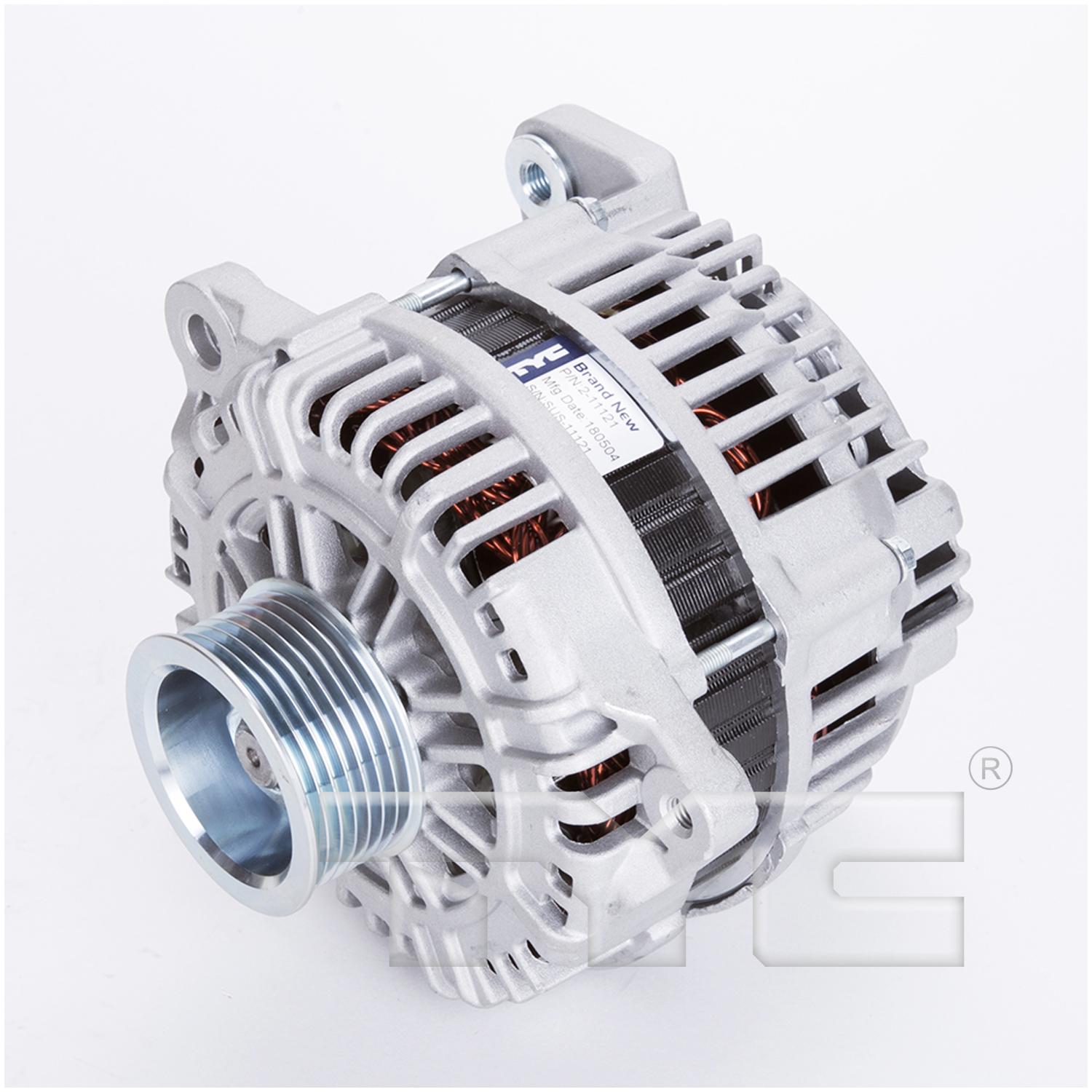TYC 211121 - Alternator TYC 211121 Alternator product image 2 of 5