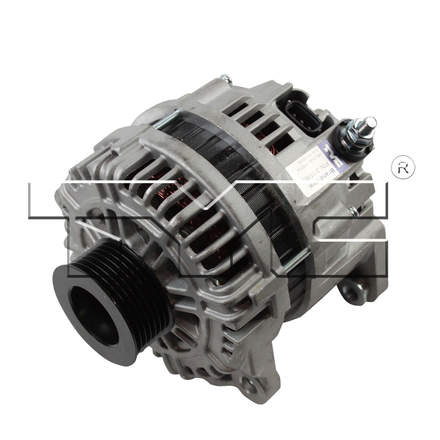 TYC 211165 - Alternator TYC 211165 Alternator product image 4 of 5