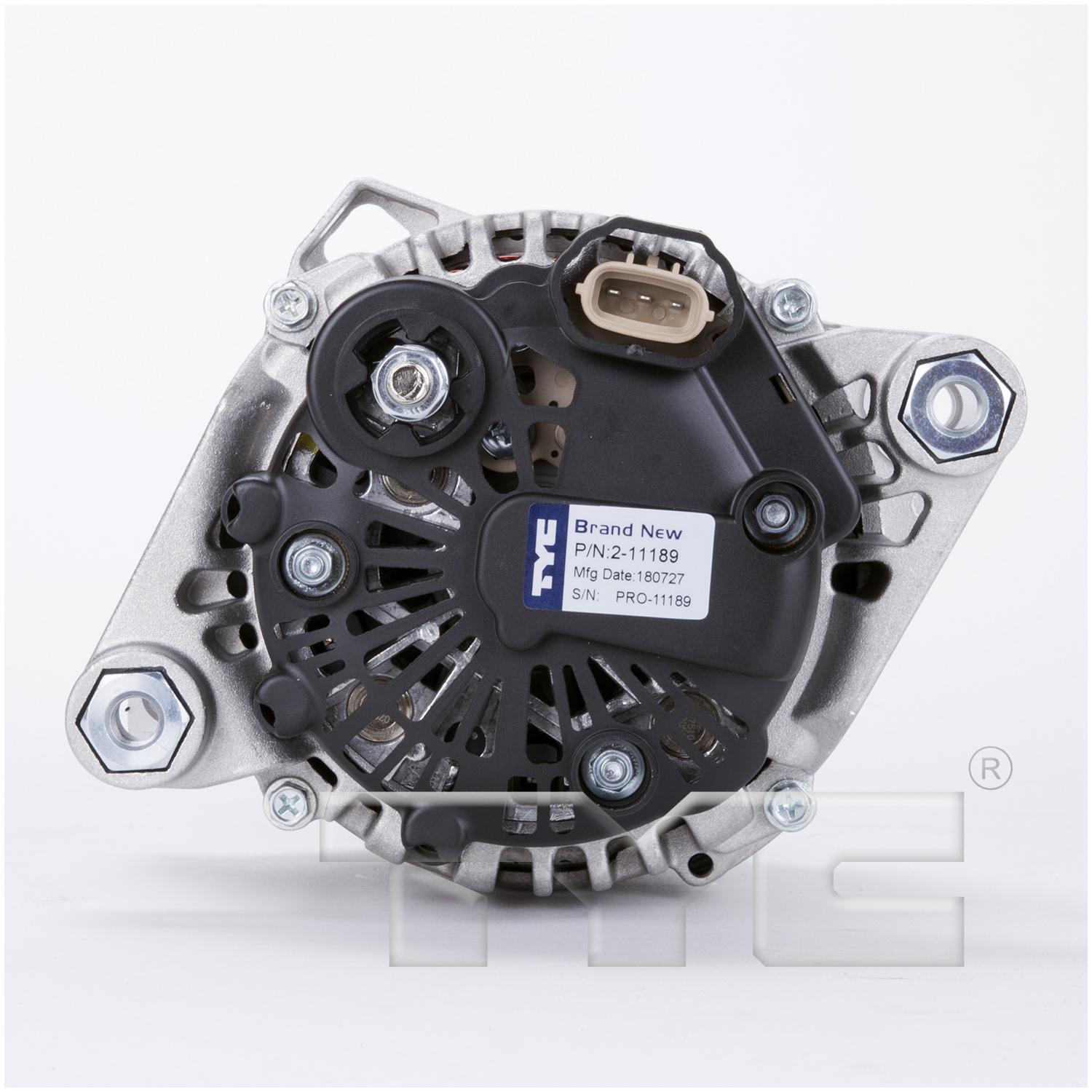 TYC 211189 - Alternator TYC 211189 Alternator product image 5 of 6