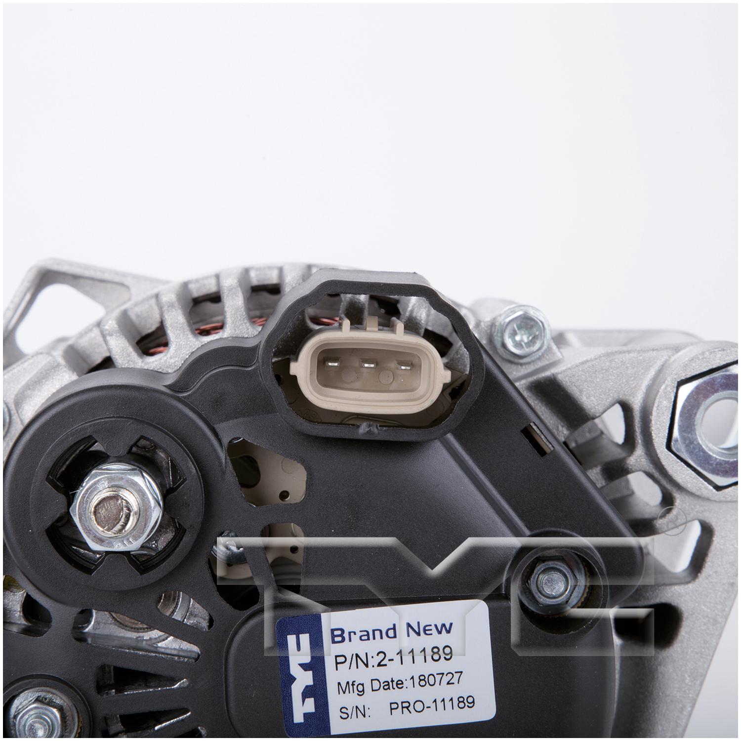 TYC 211189 - Alternator TYC 211189 Alternator product image 6 of 6