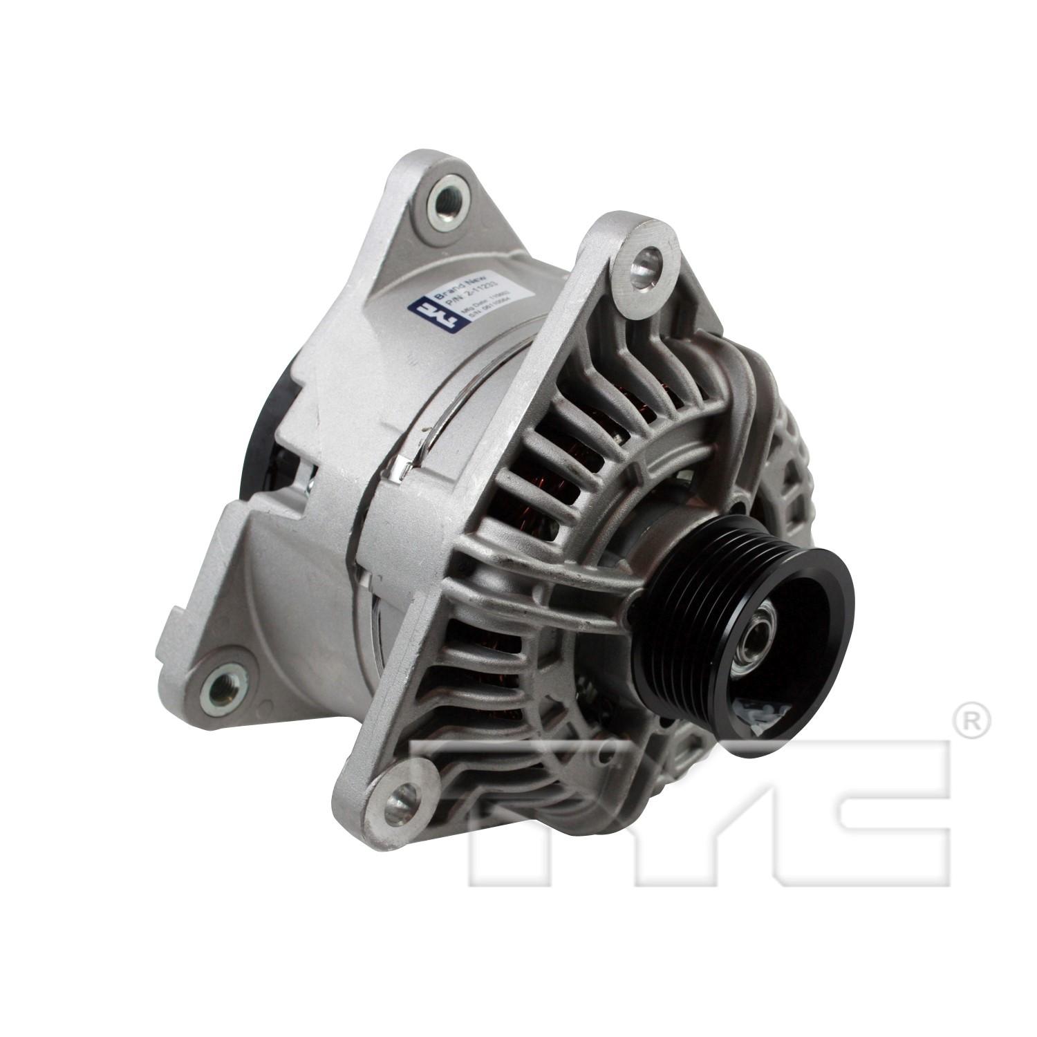 TYC 211233 - Alternator TYC 211233 Alternator product image 3 of 5
