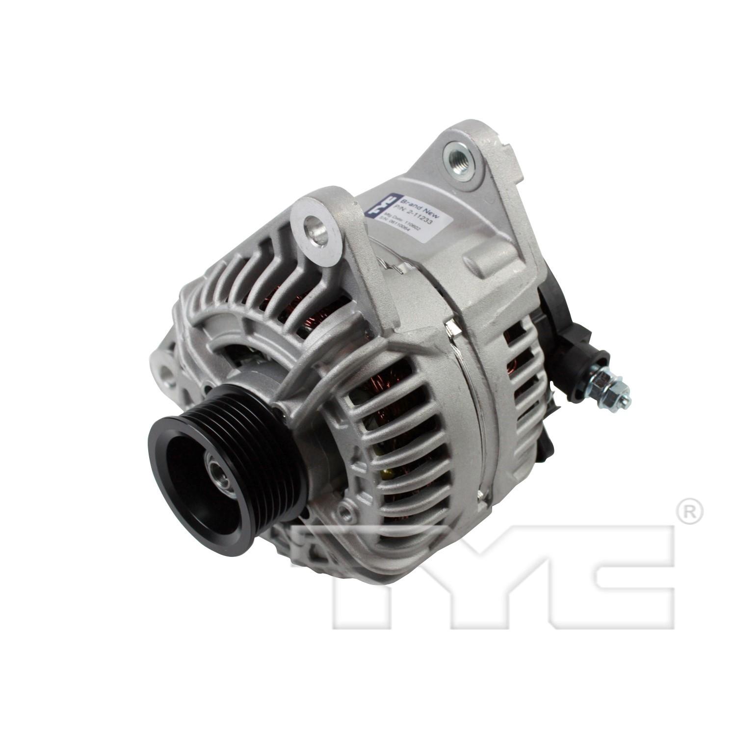 TYC 211233 - Alternator TYC 211233 Alternator product image 4 of 5