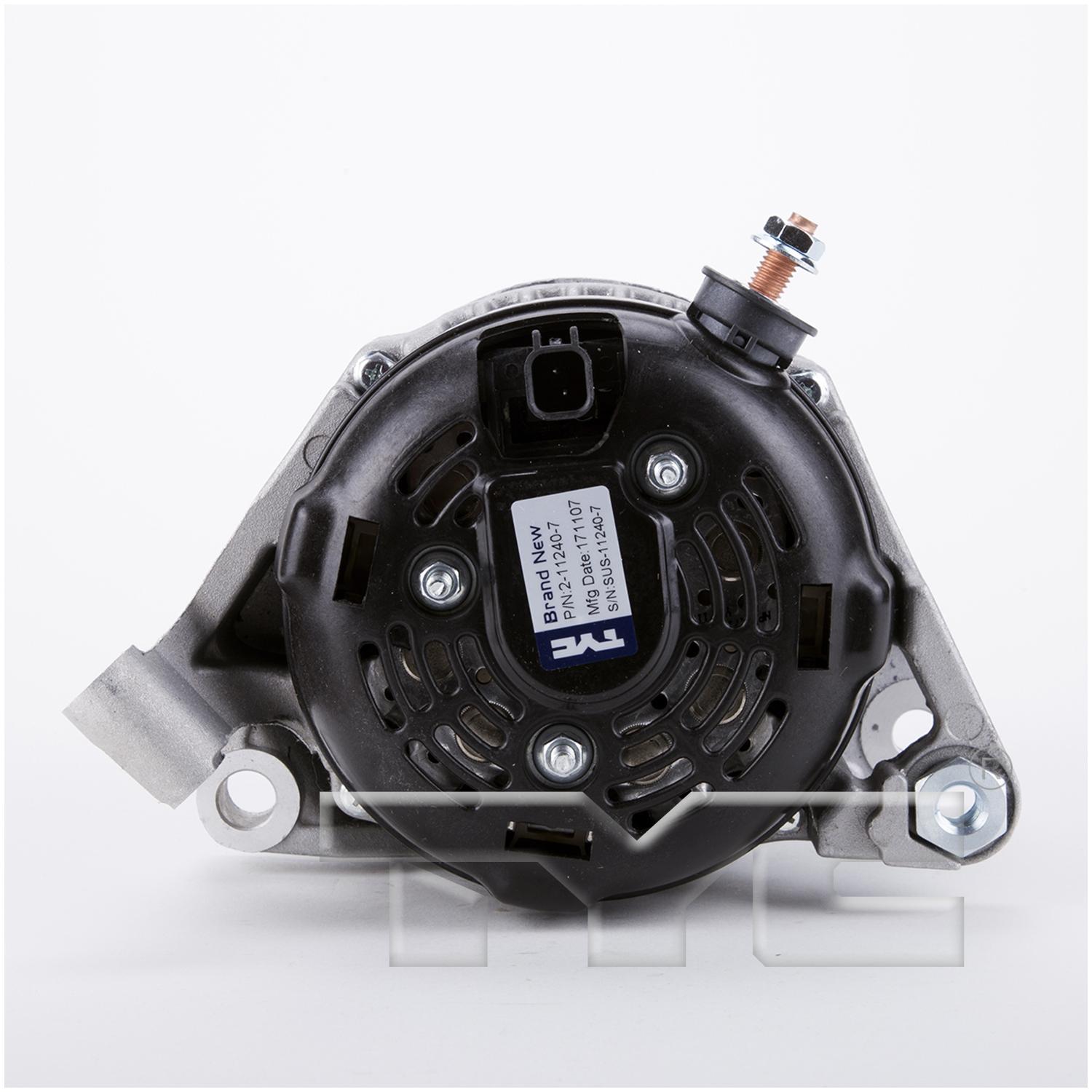 TYC 2112407 - Alternator TYC 2112407 Alternator product image 4 of 5