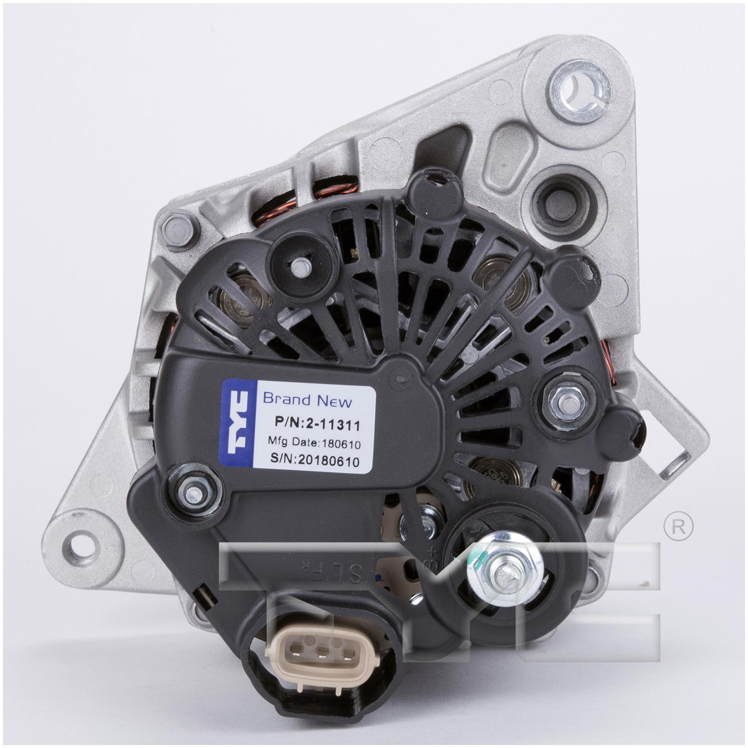 TYC 211311 - Alternator TYC 211311 Alternator product image 4 of 5