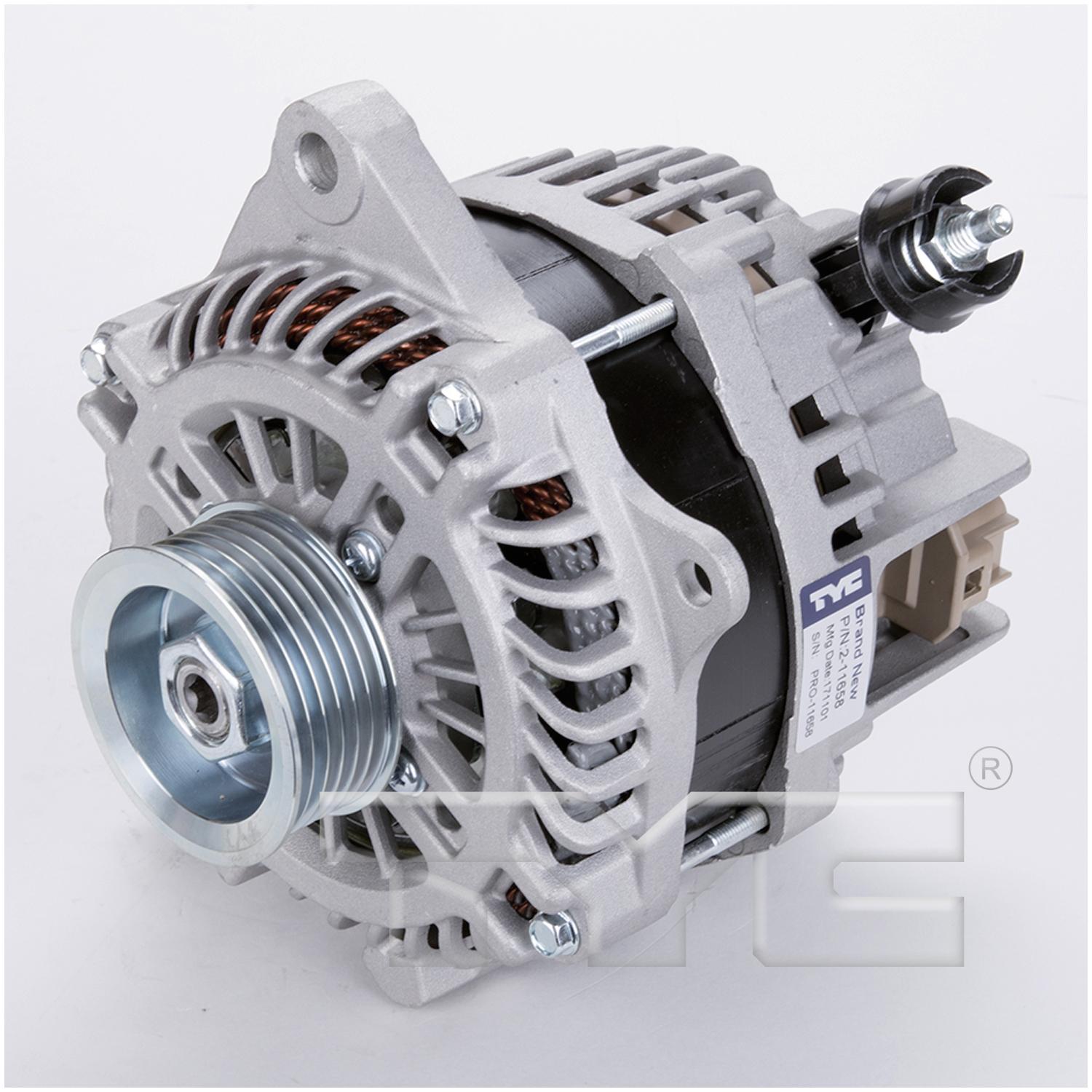 TYC 211658 - Alternator TYC 211658 Alternator product image 2 of 5