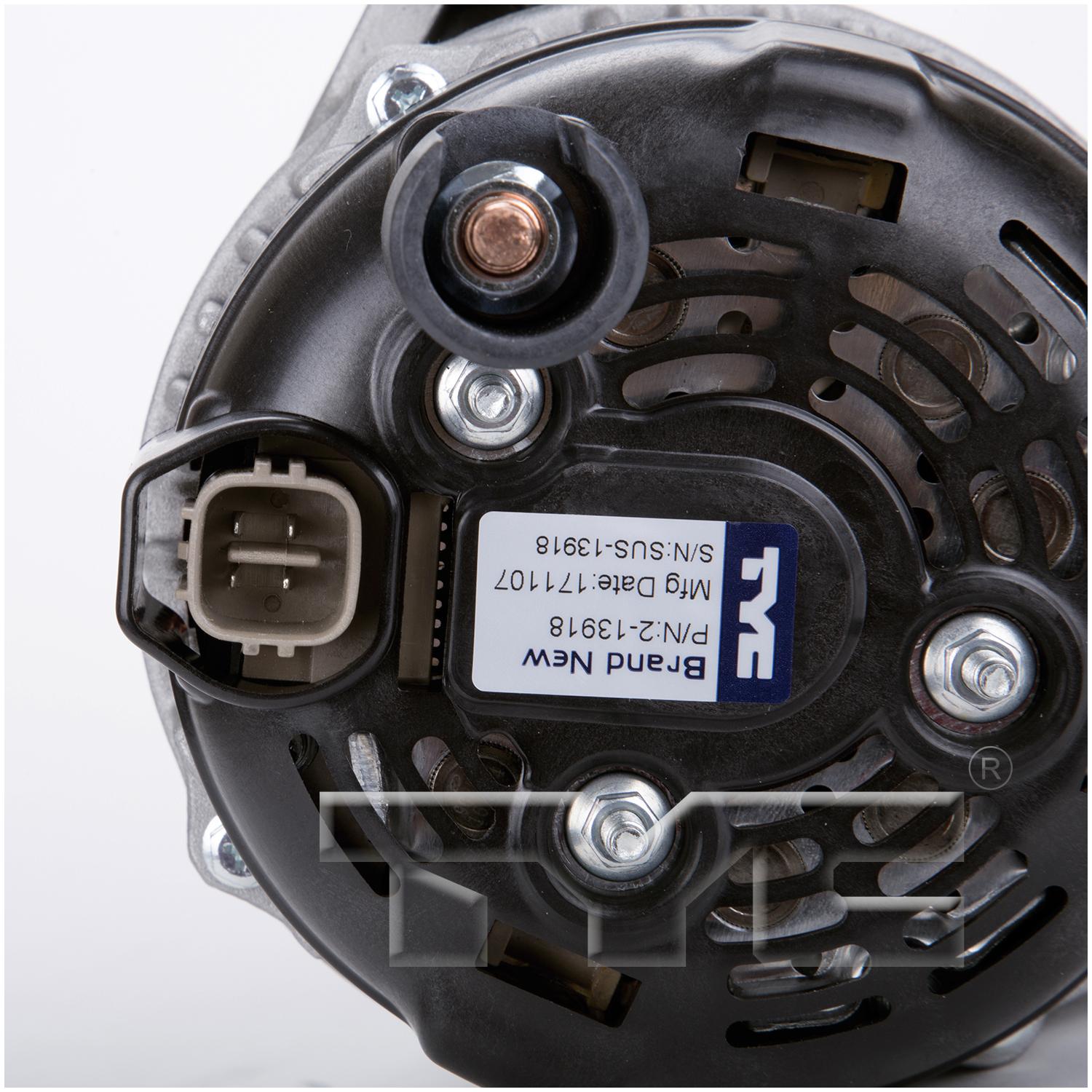 TYC 213918 - Alternator TYC 213918 Alternator product image 5 of 5