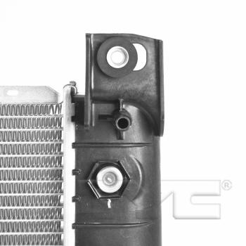 2005 Chevrolet Avalanche 1500 Radiator TYC 2370 image 3 of 4