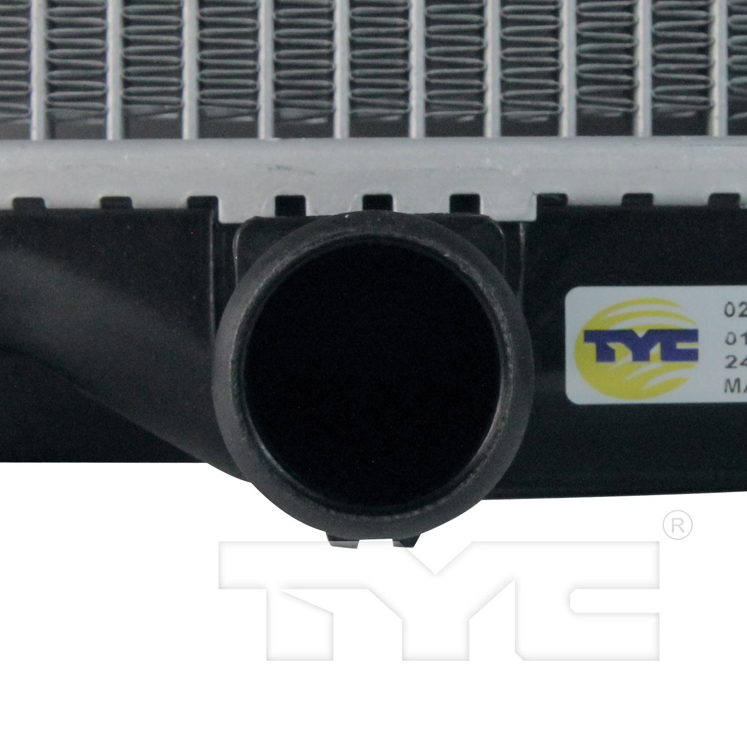 TYC 2435 - Radiator Assembly TYC 2435 Radiator product image 4 of 5