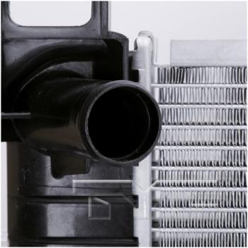 2002 GMC Sierra 3500 Radiator Primary TYC 2537 image 3 of 4