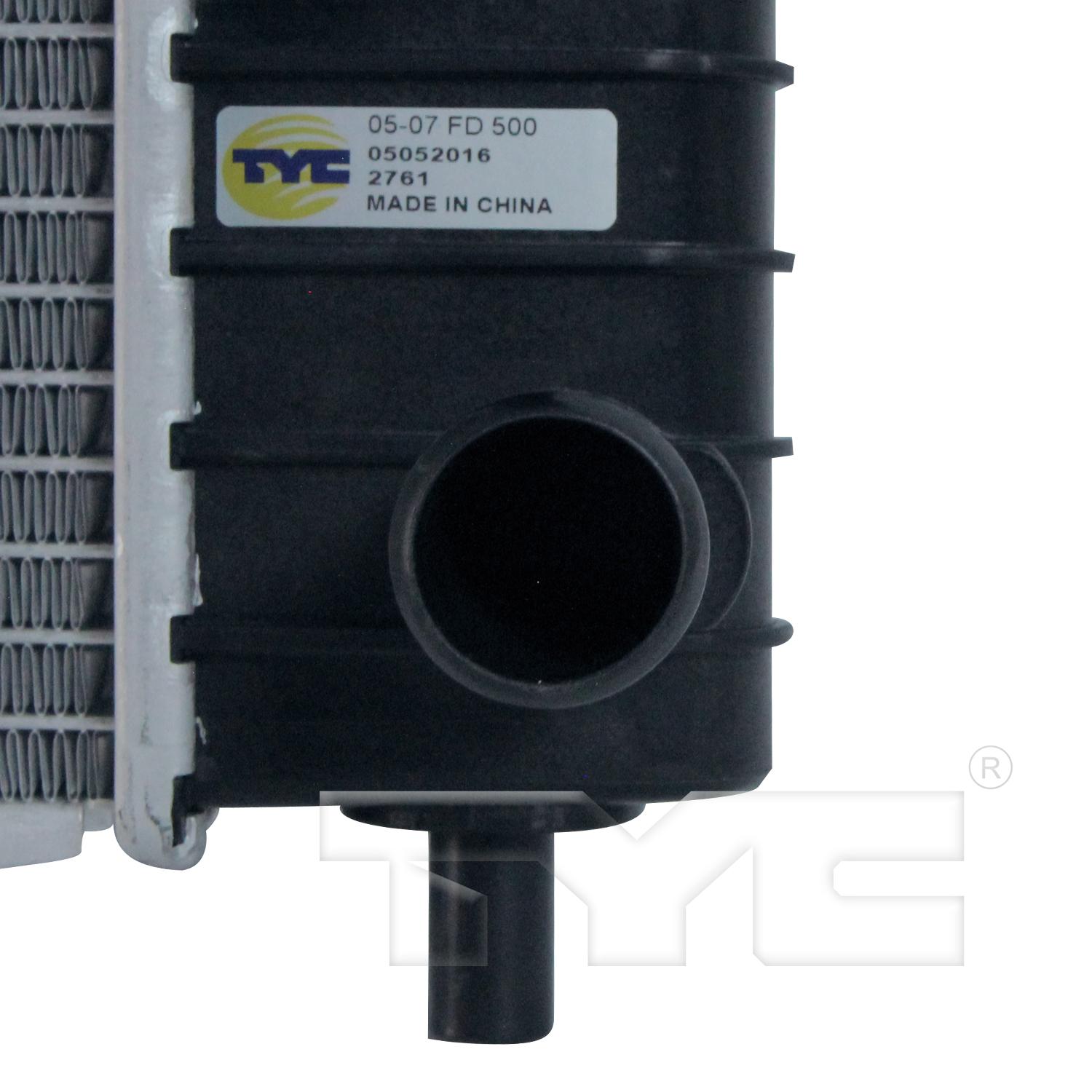 TYC 2761 - Radiator Assembly TYC 2761 Radiator product image 4 of 5