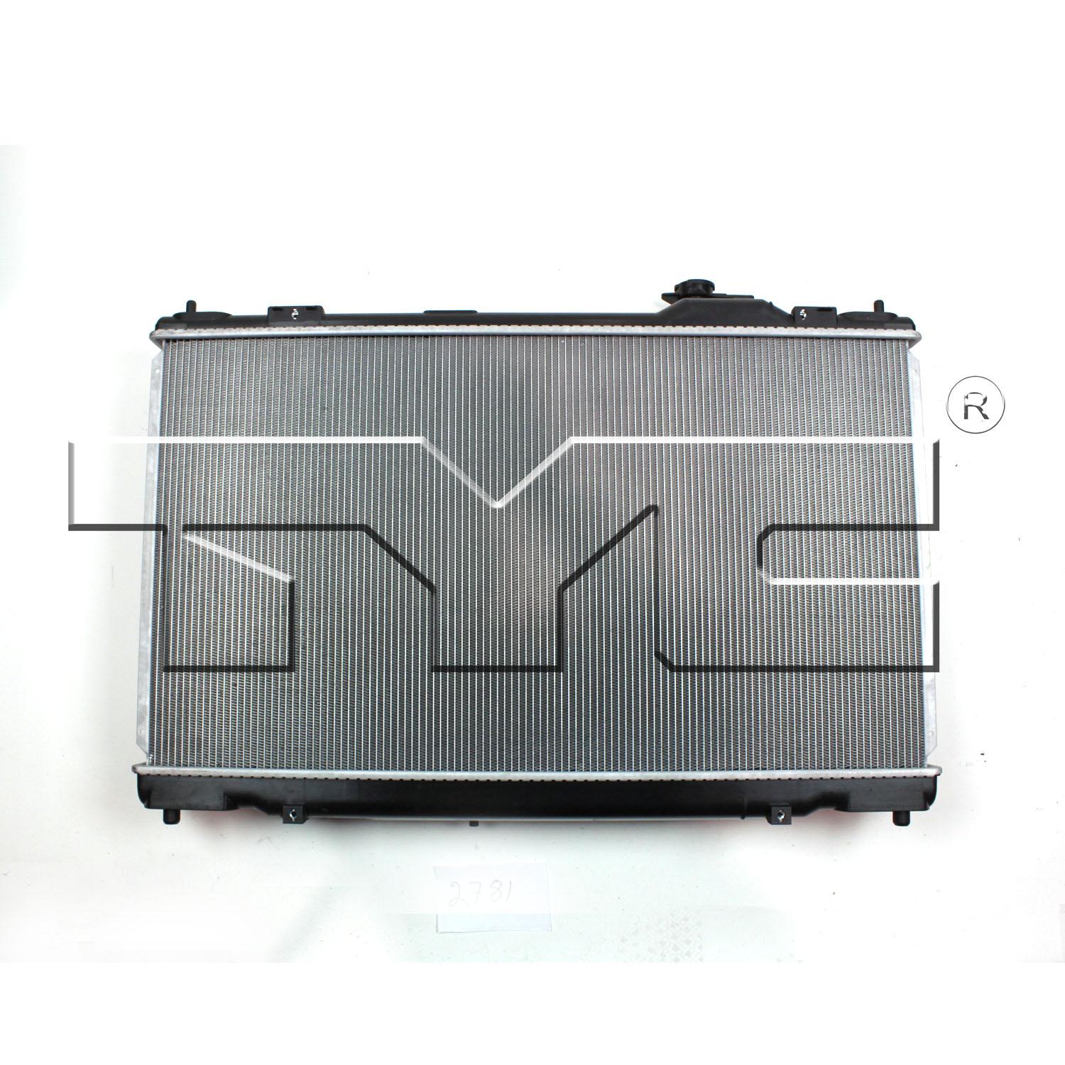 TYC 2781 - Radiator Assembly TYC 2781 Radiator product image 2 of 5