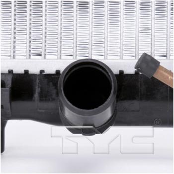 2008 Hyundai Santa Fe Radiator TYC 2897 image 3 of 4