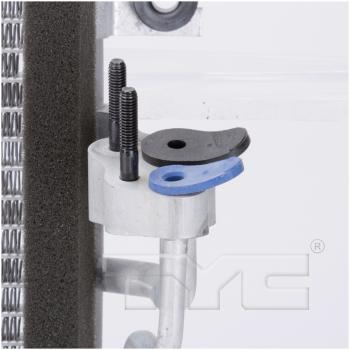 2010 Kia Rio5 A/C Condenser TYC 3386 image 3 of 3