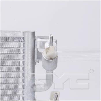 2007 Mitsubishi Lancer A/C Condenser TYC 3398 image 3 of 3