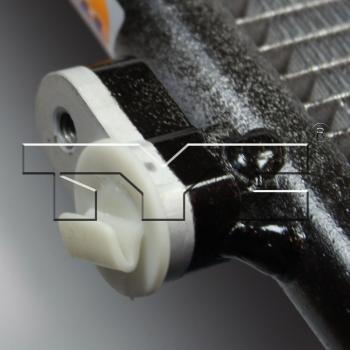 2015 Mazda CX-9 A/C Condenser Front TYC 3613 image 4 of 4